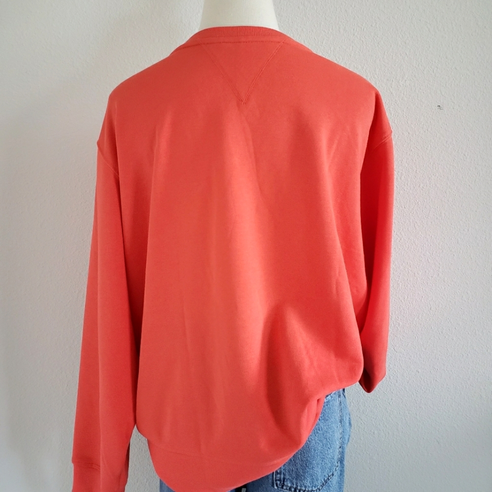 TOMMY HILFIGER Sport Orange Long Sleeve Sweatshirt-- NWT--2X - Picture 4 of 13